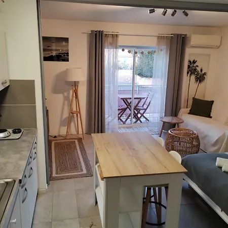 Deux Beaux Studios, Rue Pietonne, Bord De Mer, Clim Apartment